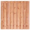 Douglas scherm 19 planks/16mm geschaafd/onbehandeld/RVS geschroefd 180x180cm Alder