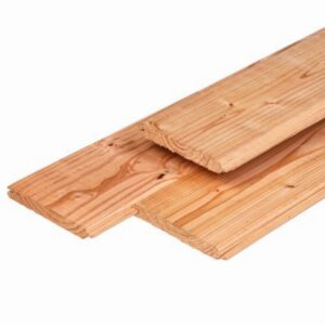 Douglas plank fijnbezaagd 2,2x20x300cm onbehandeld