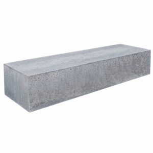 Oud Hollandse betonbiels 100x20x12cm grijs
