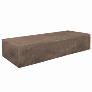 Oud Hollandse traptrede massief 100x37x15cm taupe