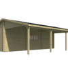 Garage-carport Berggren | 58mm | onbehandeld