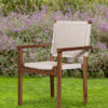 Teak tuinstoel Riau (set van 2 stoelen)