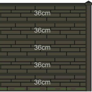 Berton sleufpaal Reest gecoat tussenmodel 244