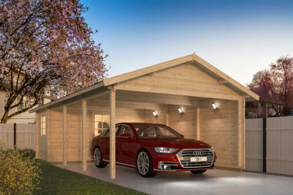 Carport/berging Ever | 44mm | onbehandeld