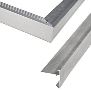 Aluminium daktrim set Prieel Modern Groot