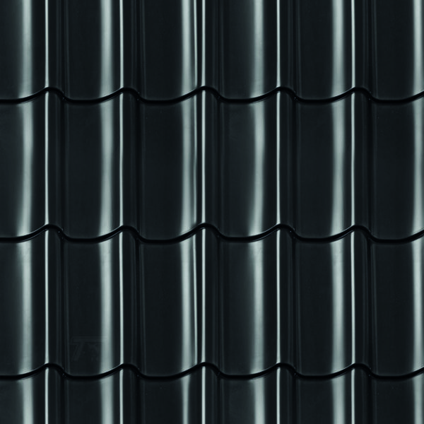 Dakpanprofielplaten zwart Hamar L Type 1 - 4