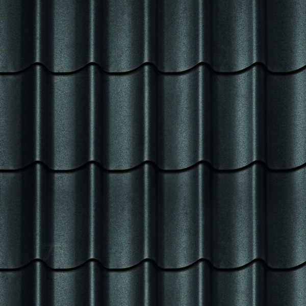 Dakpanprofielplaten mat zwart Set Bristol 38.16m²