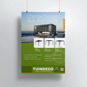 Poster (A0) Aluminium overkappingen (Duitstalig)