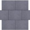 Granulati Grigio Scuro 20x30x6cm donkergrijs