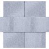 Granulati 20x30x6cm grigio misto Grijs/Zwart