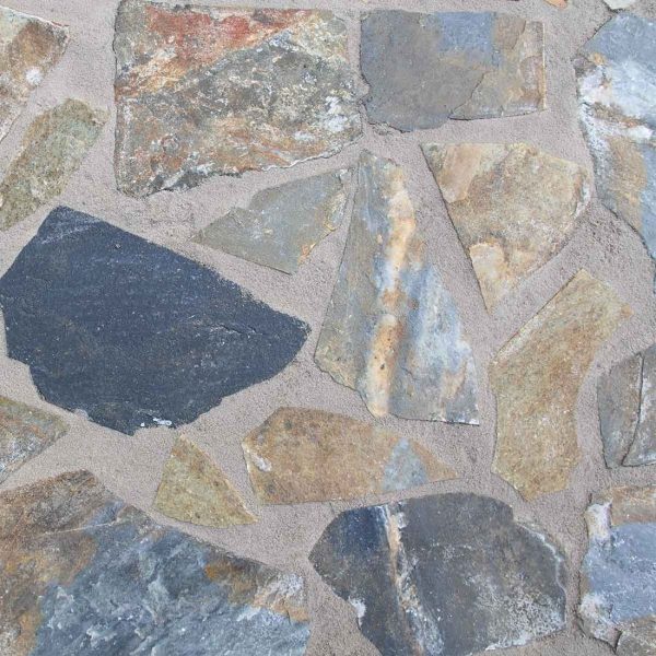 Flagstone kwartsiet glacier grey blue