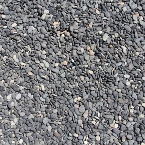 Beach Pebbles Deluxe zwart 8-16mm - Zakgoed