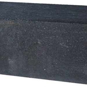 Palissade block 30x15x15cm zwart