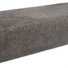 Schellevis Oud Hollandse Traptrede massief 100x40x20cm antraciet