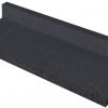 Schellevis Oud Hollandse traptrede L-element 100x40x15cm carbon