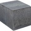 Schellevis Oud Hollandse zitelement 50x50x50cm antraciet