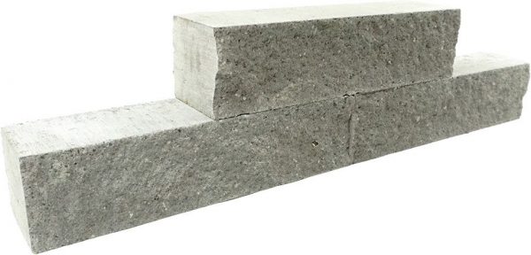 Rockstone 60x15x15cm grijs/zwart