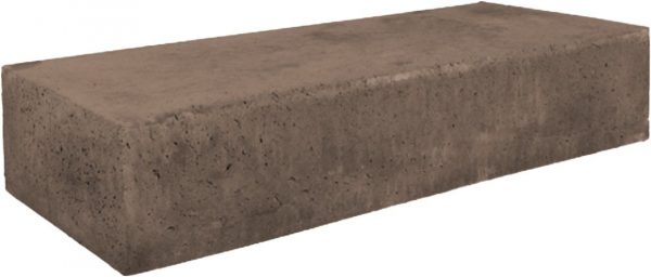 Schellevis Oud Hollandse Traptrede massief 100x40x20cm taupe